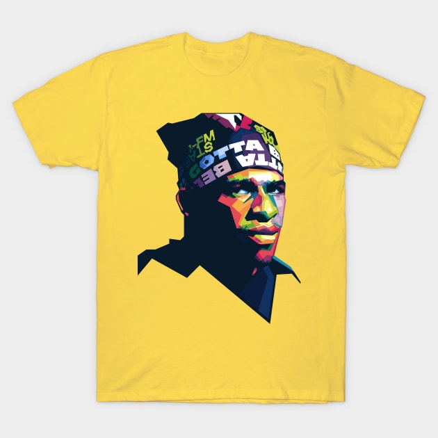 Deion Sanders WPAP T-Shirt by Alkahfsmart